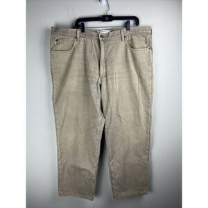 L.L. Bean Men's 44x30 Double L‎ Lined Beige Pant